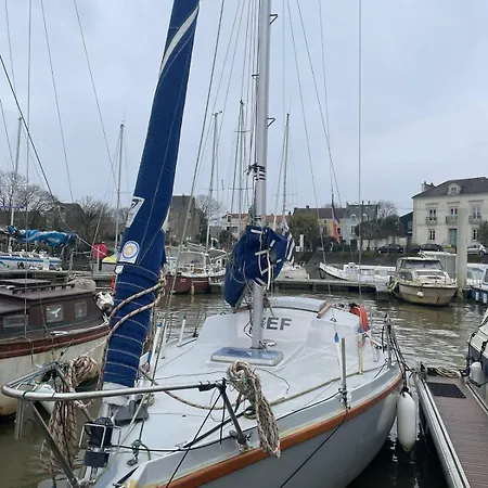 Sur L'eau - Bateau Cosy A Nantes ספינת מלון Rezé